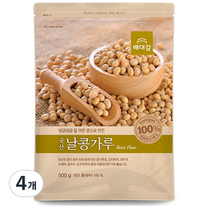 배대감 날콩가루 500g, 4개