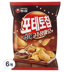 포테토칩 먹태 고추장 마요맛, 50g, 6개