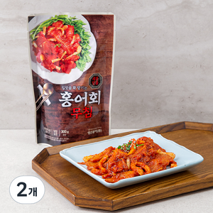 영산 홍어 무침, 300g, 2개