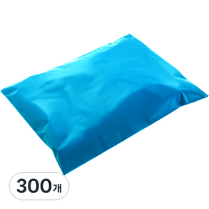 HDPE 택배봉투 접착형 블루, 300개