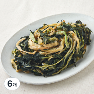 국내산 몸에 나물 데친 시래기, 300g, 6개