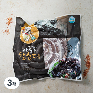 장충동왕족발 찰순대, 1kg, 3개