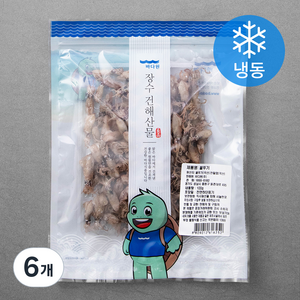 바다원 꼴뚜기 (냉동), 100g, 6개