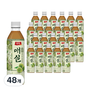 양반 매실 주스, 500ml, 48개