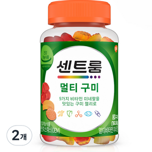 센트룸 멀티 구미 멀티비타민 160g, 80정, 2개