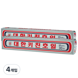 대한 키친 호일, 30m, 4개