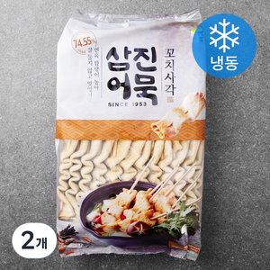 삼진어묵 꼬치사각 (냉동), 1.016kg, 2개