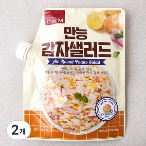 쉐프엠 만능 감자샐러드, 500g, 2개