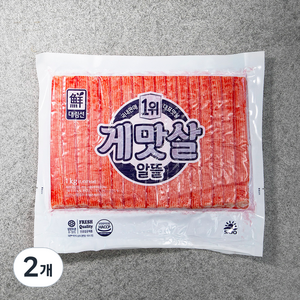 대림선 알뜰게맛살, 1kg, 2개