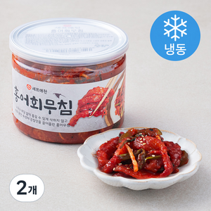 셰프애찬 홍어회무침 (냉동), 600g, 2개