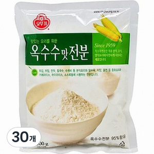 오뚜기 옥수수맛 전분, 300g, 30개