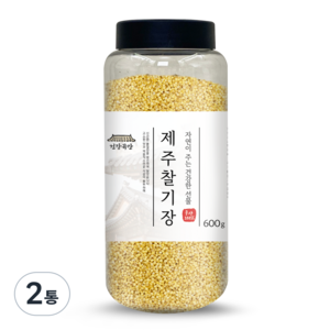 건강곡간 제주 찰기장, 600g, 2개