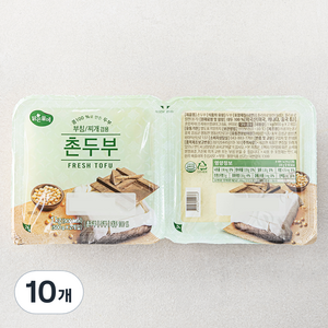 맑은물에 촌두부, 500g, 10개