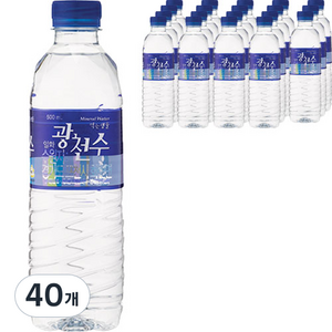 일화 광천수, 40개, 500ml