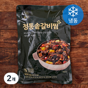 온작 정통솥갈비찜 진 (냉동), 2개, 500g