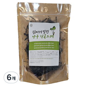 도담들 삶아서 말린 양구 건곤드레, 100g, 6개