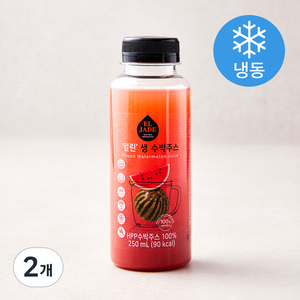 엘제이드 얼린 생 수박주스 (냉동), 250ml, 2개