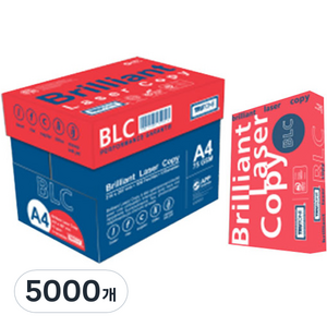 BLC 프리미엄 복사용지 75g, A4, 5000개