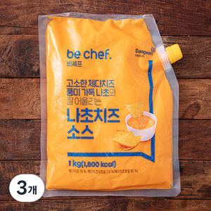 비셰프 나초치즈 소스, 1kg, 3개