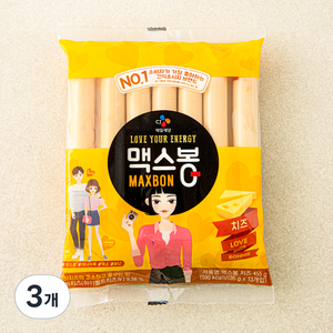 맥스봉 치즈 13개입, 455g, 3개