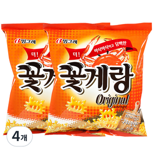 빙그레 꽃게랑, 143g, 4개