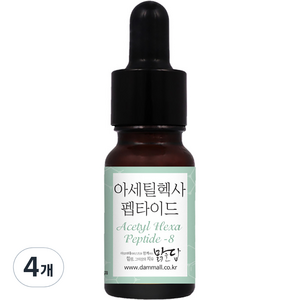 맑을담 아세틸헥사펩타이드 앰플, 10ml, 4개