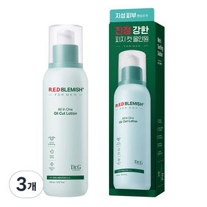 닥터지 레드 블레미쉬 포 맨 오일 컷 로션 올인원, 150ml, 3개