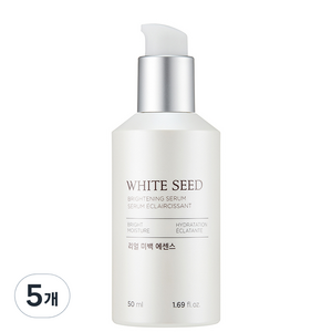 더페이스샵 화이트씨드 리얼 미백에센스, 50ml, 5개