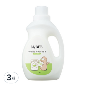 마이비 순한 유아유연제 1500ml, 1.5L, 3개