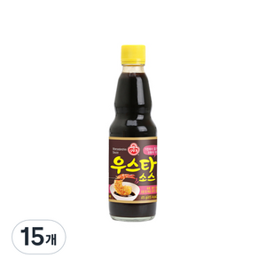 오뚜기 우스타 소스, 415g, 15개