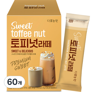 다농원 토피넛라떼, 20g, 20개입, 3개