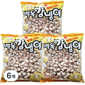 마트코리아 백옥강냉이, 200g, 6개