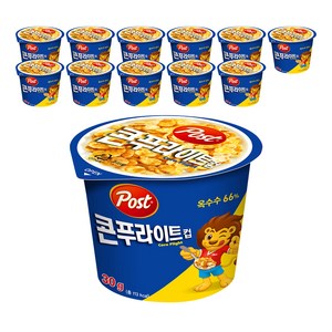 포스트 콘푸라이트 컵, 12개, 30g