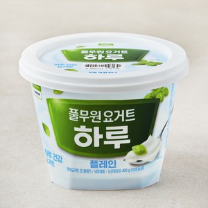 풀무원 하루 요거트 플레인 요거트, 400g, 1개