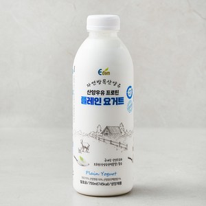 이담 산양우유 프로틴 플레인 요거트, 750ml, 1개