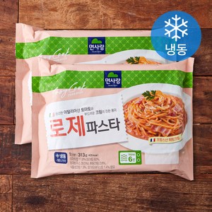 면사랑 로제파스타 1인분 (냉동), 313g, 2개