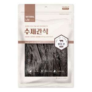 내츄럴랩 수제 건조간식, 한우 간, 300g, 1개