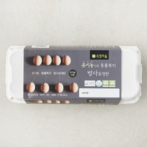 유정마을 유기농 인증 방사 유정란 1번란 520g, 1개, 10구