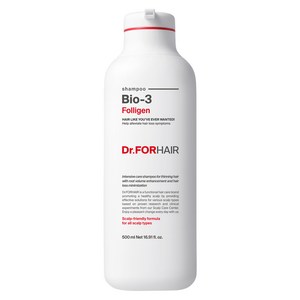 닥터포헤어 탈모증상완화 뿌리볼륨개선 폴리젠 바이오3 샴푸, 500ml, 1개