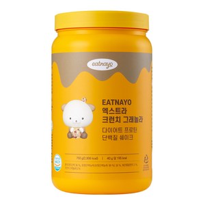 있나요 다이어트 프로틴 단백질 쉐이크 엑스트라 크런치 그래놀라맛, 750g, 1개