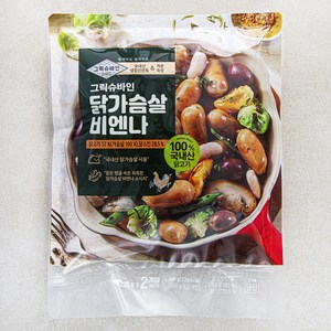 그릭슈바인 닭가슴살 비엔나 소시지, 400g, 1개