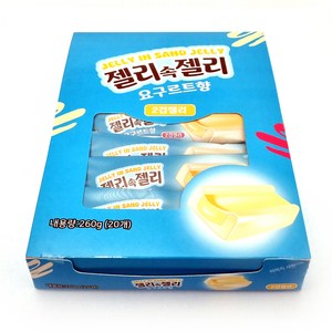 젤리속젤리 요구르트맛 20p, 260g, 1개