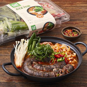 프레시밀 순대전골 밀키트 2~3인분, 925g, 1개