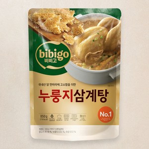 비비고 누룽지 삼계탕, 850g, 1개