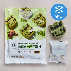 빚은 드래곤 쑥쑥 백설기 4개입 (냉동), 380g, 1개