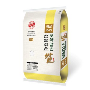 대한농산 보약같은 찹쌀섞은쌀, 20kg, 1개