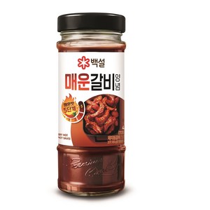 백설 매운갈비양념, 490g, 1개