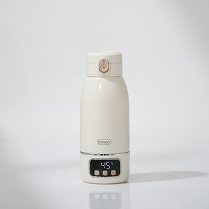 에디슨 원터치 가열 분유 보온병, 아이보리, 500ml, 1개