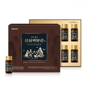 천호엔케어 녹용 품은 산삼배양근, 10개, 75ml