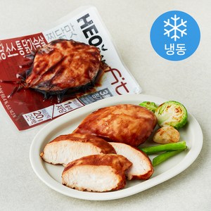 허닭 FIT 저당 소스 통 닭가슴살 찜닭맛 (냉동), 100g, 5개